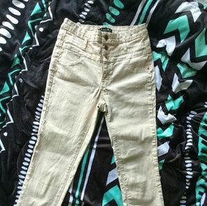 Pale pink refuge jeans